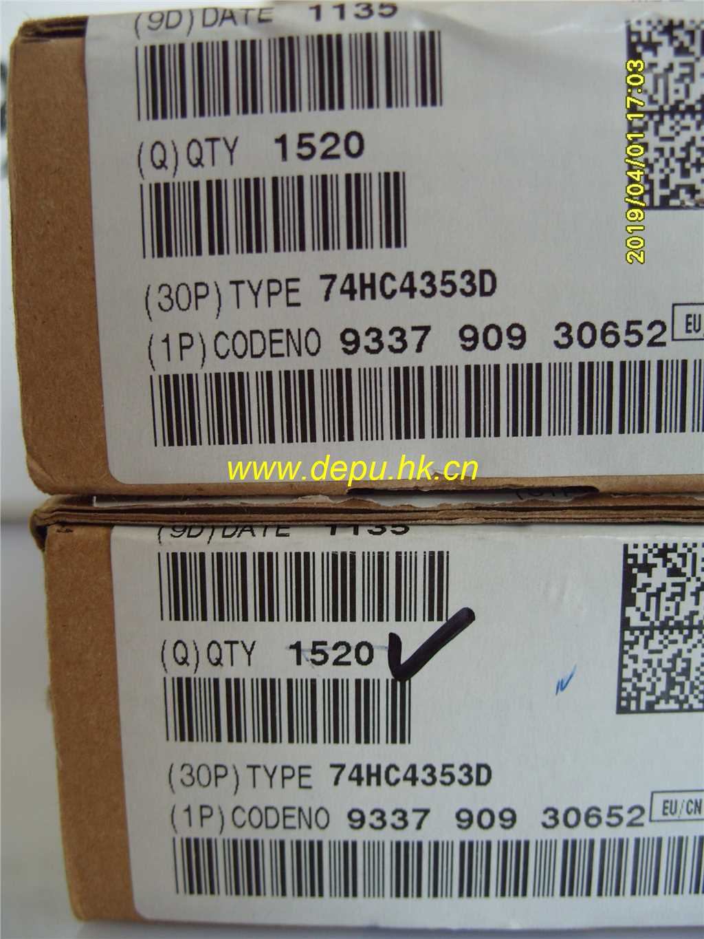 74HC4353D